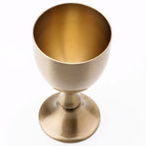 Small Liquor Cup Goblet Luxurious Unique Metal Glass