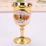 Wine Glass Shot Metal Glass
