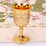 Wine Glass Shot Metal Glass