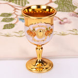 Wine Glass Shot Metal Glass