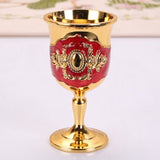 Wine Glass Shot Metal Glass