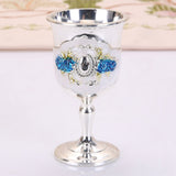 Wine Glass Shot Metal Glass