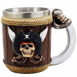 Viking Pirate Skull Mug