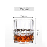 6Pcs/Set Whisky Wine Glass
