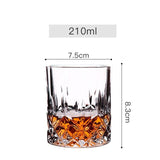 6Pcs/Set Whisky Wine Glass