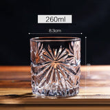 6Pcs/Set Whisky Wine Glass