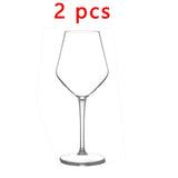 Unbreakable silicone plastic wine glass