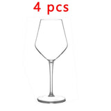 Unbreakable silicone plastic wine glass