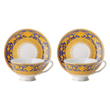 Tea pair Versailles blue gold 180 ml