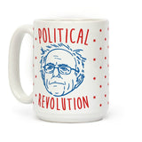 Bernie Political Revolution White  11Oz Ceramic Coffee Mug