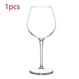 Tiaking 500ml safe and healthy tritan plastic reusable classic red wine glasses