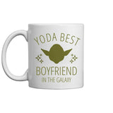 Yoda Best Boyfriend Jedi Gift: 11oz Ceramic Coffee Mug