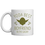 Yoda Best Boyfriend Jedi Gift: 11oz Ceramic Coffee Mug