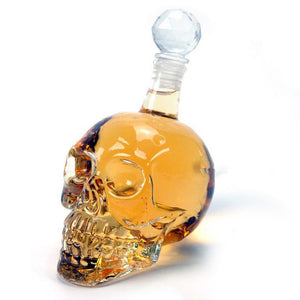 Creative Crystal Skull Head Bottle Whiskey