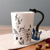 Creative Coffee Mug Music Violin