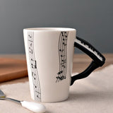 Creative Coffee Mug Music Violin