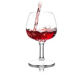 4 pcs/lot Safety Tritan transparent plastic Red White wine glass