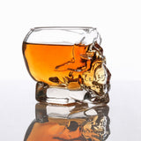 Transparent Crystal Skull Head Shot Glass