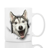 Funny Black French Bulldog Mug Ceramic 11oz