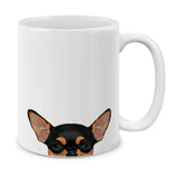 Funny Black French Bulldog Mug Ceramic 11oz