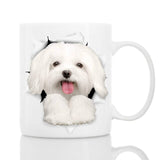 Funny Black French Bulldog Mug Ceramic 11oz