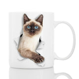 Funny Black French Bulldog Mug Ceramic 11oz