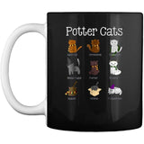 Cute Kitten Potter Cats Mug