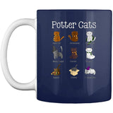 Cute Kitten Potter Cats Mug