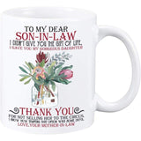 to My Daughter Son in Law Mug 11oz